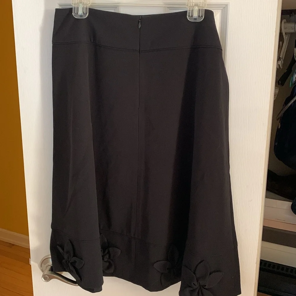 Women’s black a-line skirt east5th - Picture 2 of 8